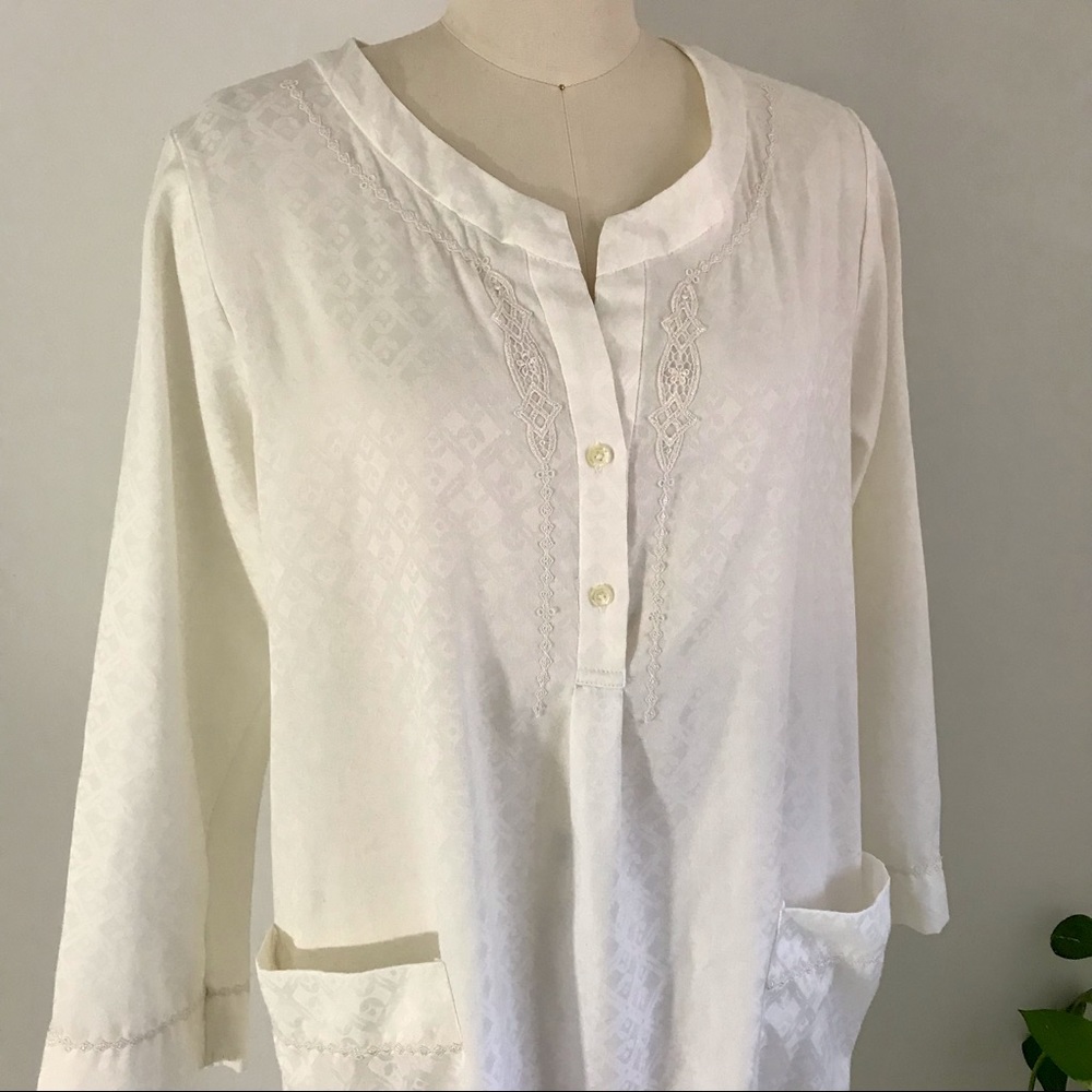 True Vintage Oscar De La Renta Nightgown Nap Dress